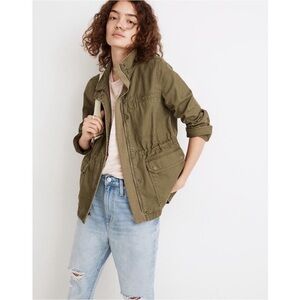 Madewell Green Utility Jacket